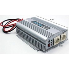 Linetech Modifiye Sinüs Invertör 12V 1000W Modified Sine Wave Inverter (A301-1K0-12)