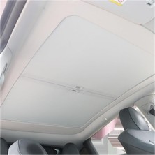 Vipkrom Tesla Modely Manul Açılır Sunroof Pertesi Set Gri