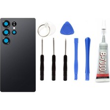 Stylmenplus Samsung S25 Ultra Uyumlu Batarya Kapağı Kamera Len