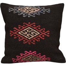 Kilim Antik El Dokuma Kilim Kırlent Yastık Kılıfı 1468 - Yeni - Çok Renkli