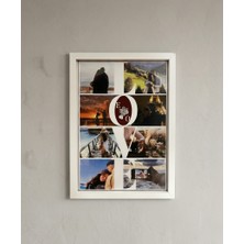 Moonpiece Collection Kişiye Özel Love Tablo Kişiselleştirilebilir Hediye Sevgili Yıldönümü