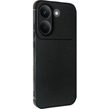 Tbl Dekor Newface Xiaomi Poco X8 Pro Auto Focus Karbon Kapak - Siyah
