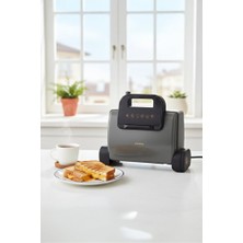 Empressco Pratik ve Şık 1362H Tost Makinesi, Antrasit Gold Renk, 1800W Güç