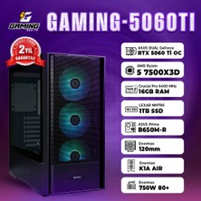 GamingGenTR GAMING-5060TI / Amd Ryzen 5 7500X3D / Asus Dual Geforce Rtx 5060 Ti 8GB / 16 GB Ram / 1 TB SSD / OEM Paket