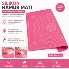 Desak Silikon Hamur Açma Matı Büyük Boy Silikon Hamur Açma Matı