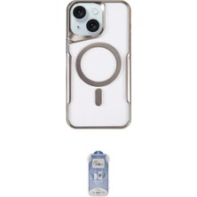 Marsilyan™- iPhone 15 Plus Kılıf Yadigar Klasik Özel Seri - Siyah Joko Magic 5d Cam