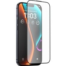 Nanospace Apple iPhone 14 Pro Max Uyumlu 3D Mat Parmak Izi Bırakmayan Tam Kapatan Ekran Koruyucu
