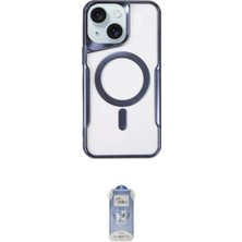 Marsilyan™- iPhone 15 Plus Kılıf Yadigar Klasik Özel Seri - Siyah Joko Magic 5d Cam