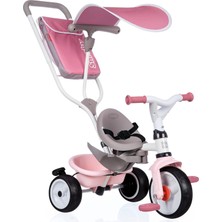 Smoby, 741401, Baby Balade Plus 3 In 1 Bisiklet, Ergonomik Tasarım, Emniyet Kemerli, Sağlam Metal Yapı, Ayarlanabilir Direksiyon Boyu, Bagajlı Sele, Eva Lastikli