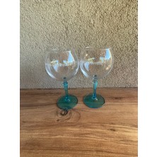 Sanat Taciri 2 Adet Cin Bardağı Orjinal Orjinal Bombay Sapphire Cin Bardağı
