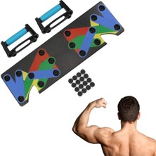 Modacar Buffer Çok Fonksiyonlu Katlanabilir Şınav Tahtası Platformu Fitness Spor Kondisyon Sağlama Aleti