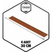 T.m.q.g Yedek Tel + Teflon Poşet Ağzı Yapıştırma Kapatma Makinesi Için 4'er Adet (30CM)