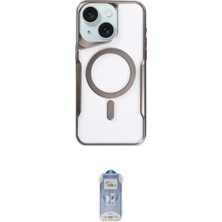 Marsilyan™- iPhone 15 Plus Kılıf Yadigar Klasik Özel Seri - Siyah Joko Magic 5d Cam