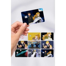 Zipzap Ginga Eiyuu Densetsu Kart Kaplama Sticker 8 Adet Legend Of The Galactic Heroes