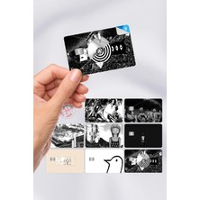 Zipzap Oyasumi Punpun Goodnight Punpun Kart Kaplama Sticker 8 Adet