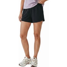 Sportive Alia Kadın Siyah Günlük Stil Şort 26YK0030-SYH