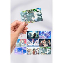 Zipzap Anohana Kart Kaplama Sticker 8 Adet Ano Hi Mita Hana No Namae O Bokutachi Wa Mada Shiranai