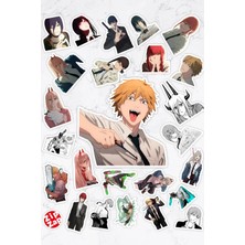 Zipzap Chainsaw Man Anime Sticker Paketi (25 Adet)