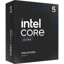 Intel Core Ultra 5-245K, 14 Core, 4.2ghz, 24MB, 125W, LGA1851, 15.nesil, Box, (Dahili Grafik Var, Fa