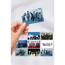 Zipzap Got7 Kpop K-Pop Kart Kaplama Yapışkanlı Folyo Sticker (8 Adet)