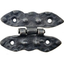 Armüz Antika Tarz Dekoratif Pirinç Bodur Menteşe - 75X50 Mm, Oksit