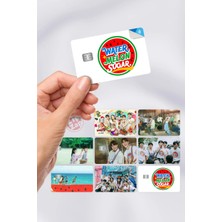 Zipzap Twinkling Watermelon- K Drama Kdrama Kart Kaplama Yapışkanlı Folyo Sticker (8 Adet)