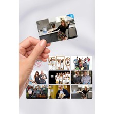 Zipzap Modern Family Kart Kaplama Yapışkanlı Folyo Sticker (8 Adet)