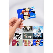 Zipzap Gintama Kart Kaplama Sticker 8 Adet