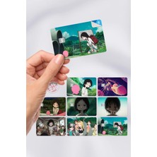 Zipzap Takopi's Original Sin Takopii No Genzai Kart Kaplama Sticker 8 Adet