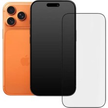 Nanospace Apple iPhone 17 Pro Max Uyumlu 3D Mat Parmak Izi Bırakmayan Tam Kapatan Ekran Koruyucu