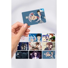 Zipzap Parasyte Kiseijuu Kart Kaplama Sticker 8 Adet