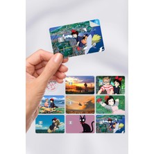 Zipzap Kiki's Delivery Service Majo No Takkyuubin Kart Kaplama Sticker 8 Adet