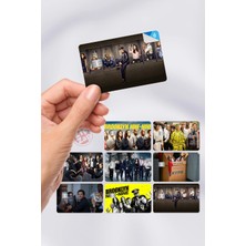 Zipzap Brooklyn Nine Nine B99 Dizi Kart Kaplama Yapışkanlı Folyo Sticker (8 Adet)