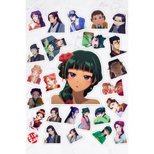 Zipzap Kusuriya No Hitorigoto The Apothecary Diaries Anime Yapışkanlı Folyo Sticker Paketi (25 Adet)