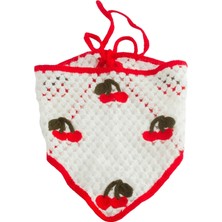 Marsilyan Kiraz Örme Bohem Bandana