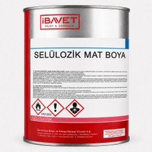 Pamukkale Ibavet Selülozik Boya 2.5 Lt Mat Beyaz
