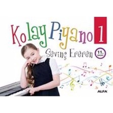 Alfa Yayınları Kolay Piyano 1