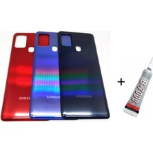 Uslucan Alışveriş Samsung A21S A217 Arka Batarya Pil Kapağı Siyah (B