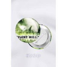 Zipzap Silent Hill Video Oyun Çanta Süsü Iğneli Buton Rozet Seti (1 Adet)