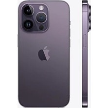 Uslucan Alışveriş Iphone 14 Pro Max Batarya Pil Kapağı - Derin Mor