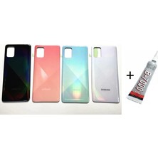 Uslucan Alışveriş Samsung A51 A515 Arka Batarya Pil Kapağı Beyaz (B7