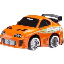 The Vivia Jdm Seri 1 1993 Toyota Supra A90 Diecast Oyuncak Araba, Turuncu, Metal Gövde