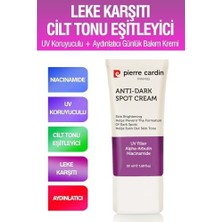 The Vivia Leke Karşıtı ve Cilt Tonu Eşitleyici, Uv Koruyuculu, Aydınlatıcı Günlük Bakım Kremi Yüz ve Vücut 50 ml