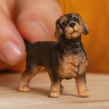 The Vivia Schleıch Tel Tüylü Dachshund, Oyuncak Figür