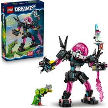 The Vivia Mateo, Siber Beyin Robotuna Karşı 71495-8 Yaş ve Üzeri Çocuklar Için Mermi Atıcılar, Açılan Kokpit ve Mateo Minifigürü ile Düşçü Figürü Içeren Yaratıcı Oyuncak Yapım Seti (368 Parça)