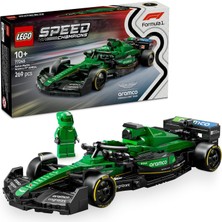 The Vivia Martin Aramco F1 AMR24 Yarış Arabası 77245 – 10 Yaş ve Üzeri Için Koleksiyonluk Sürücü Minifigürü Içeren Yapım ve Sergileme Seti, Babalar Günü Hediyesi (269 Parça)