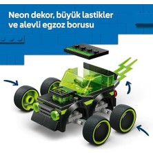 The Vivia City Araçlar - Video Oyunu Yarış Arabası 60484 – 5 Yaş ve Üzeri Çocuklar Için Küçük Sürücü Minifigürü Içeren Yaratıcı Oyuncak Yapım Seti, Çocuklar Için Eğlenceli Hediye Fikri (64 Parça)
