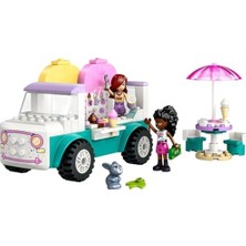 The Vivia Heartlake City Dondurma Kamyonu 42644-4 Yaş ve Üzeri Kız ve Erkek Çocukları Için Mini Bebek Içeren Yaratıcı Oyuncak Yapım Seti, Doğum Günü Hediyesi (92 Parça)