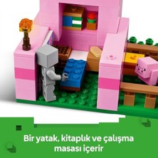 The Vivia Yavru Domuz Evi 21268 – 7 Yaş ve Üzeri Çocuklar Için Kahraman Figürü, Yaratıklar ve Orman Biyomu Içeren Çiftlik Hayvanı Yapım Seti, Erkek ve Kız Çocukları Için Hediye Fikri (238 Parça)