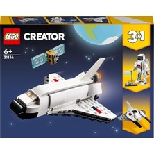 The Vivia Uzay Mekiği 31134-6 Yaş ve Üzeri Çocuklar Için Astronot ve Uzay Gemisi Modelleri Içeren Yaratıcı Oyuncak Yapım Seti (144 Parça)